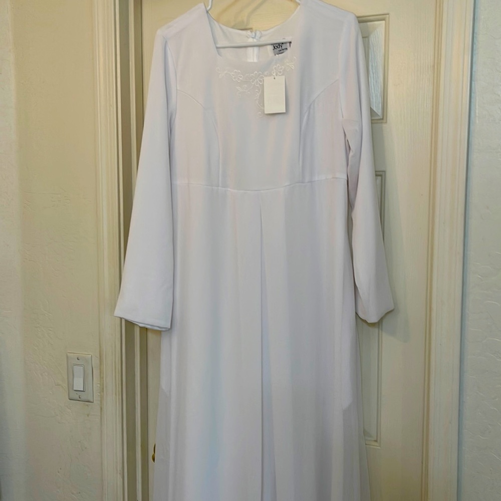 NWT LDS Temple Dress Size 14